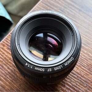 Canon EF 50mm f/1.4 Lens - Black